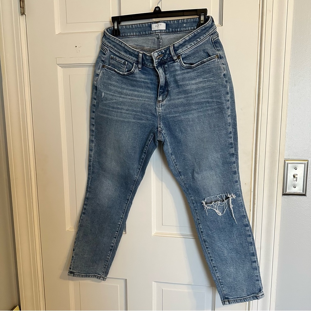 LOFT Curvy Skinny Ankle